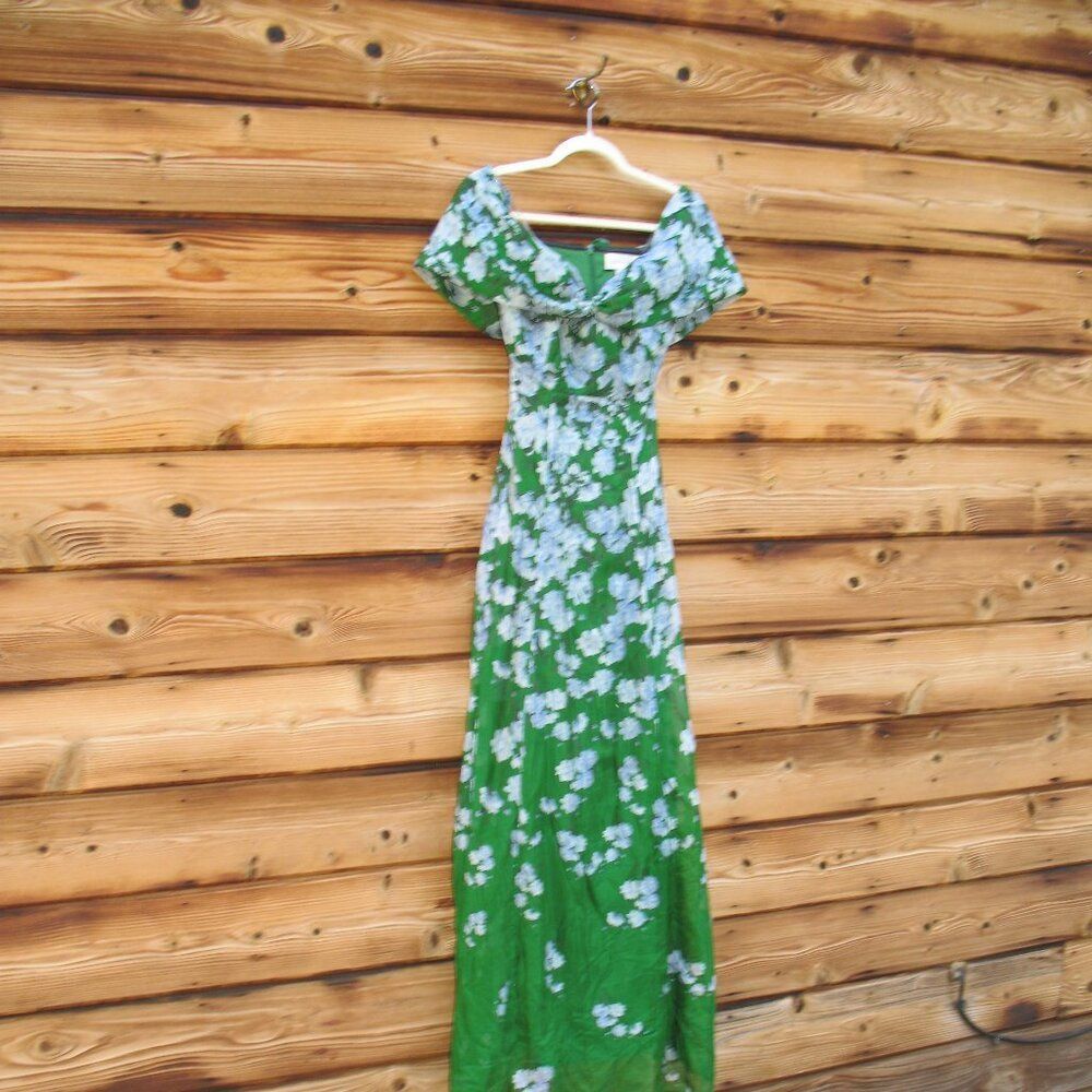NWT Sachin + Babi Kennedy Gown in Kelly Green Size 4 - Picture 7 of 13